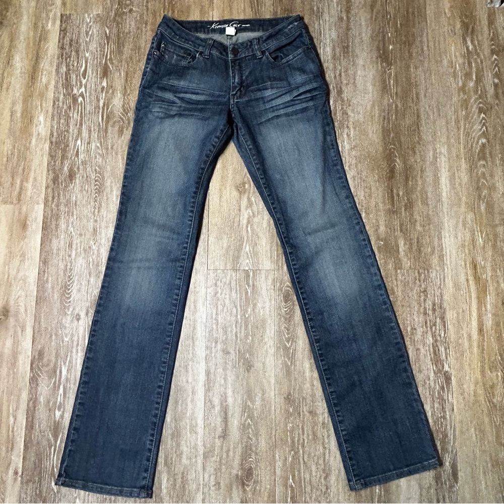 Kenneth Cole Jeans Straight Leg Women’s Size 25 - Inseam 32” Denim Blue